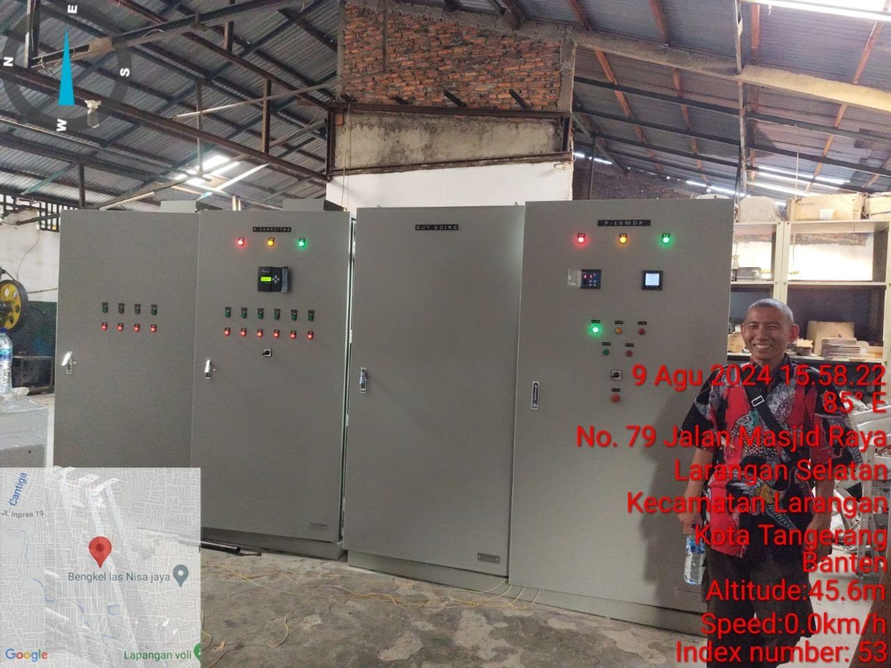 Pekerjaan panel & pengkabelan