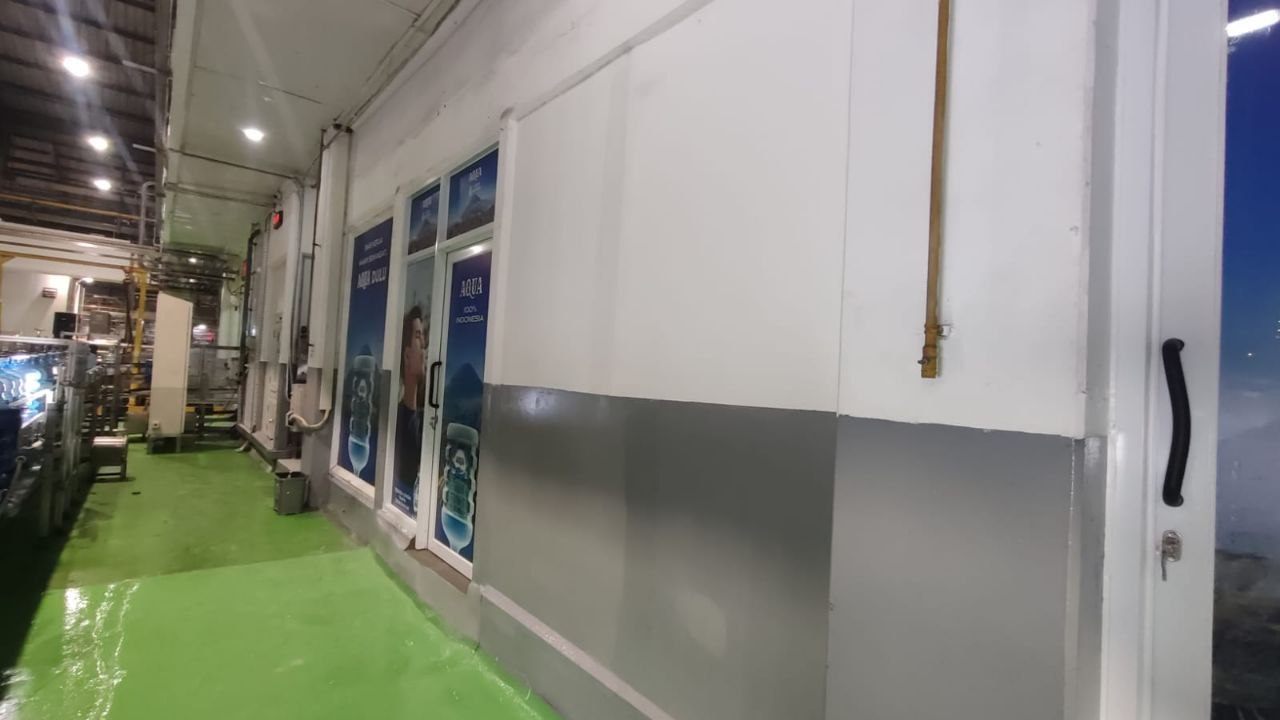 Pekerjaan aluminium & finishing